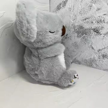 Koala de peluche con luz, respiración y sonido